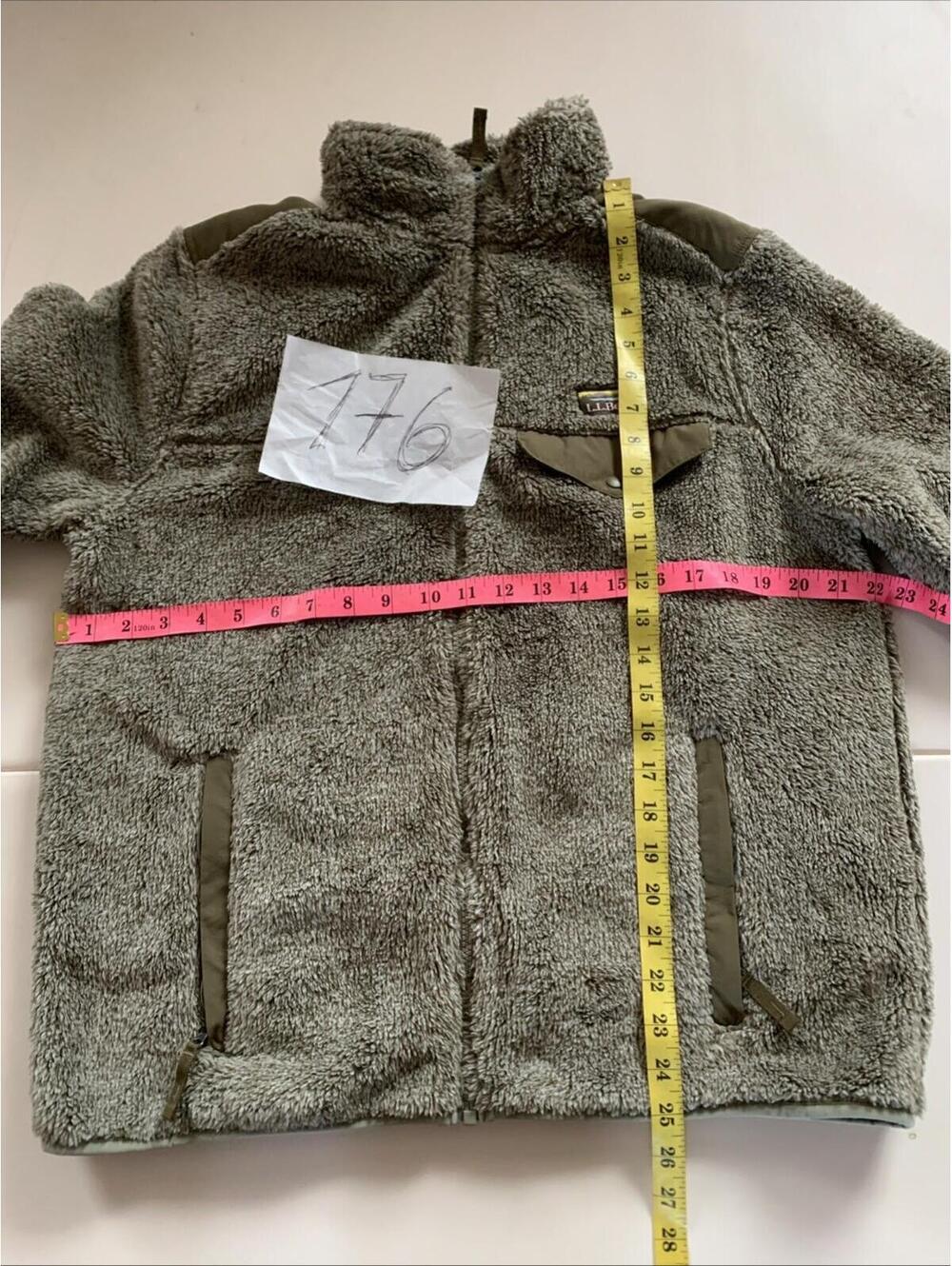 LL Bean Hi-Pile Fleece Sherpa Jacket Women’s Size M Brown Outdoor - Picture 4 of 4
